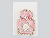 Fashion Pearl No. 5 Bow Brooch #MBR1111 - Multiple Colors (PC)