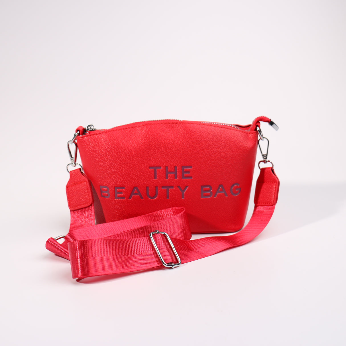 Fashion Cosmetic Bag #MCBTY01-RD - Red (PC)