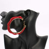 Twisted Hoop Earrings #ME04 - Multiple Colors (PC)