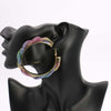 Twisted Hoop Earrings #ME04 - Multiple Colors (PC)