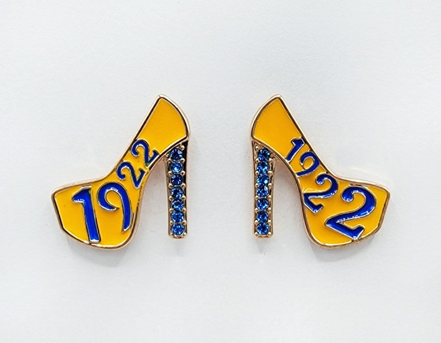 Fashion Sorority High Heel Earrings #ME2132 - Multiple Colors (PC)