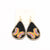 Fashion Butterfly Earrings #ME553BKM - Black (PC)