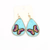 Fashion Butterfly Earrings #ME553TQM - Turquoise (PC)