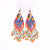 Fashion Beaded Earrings #ME68MT - Multicolor (PC)