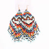 Fashion Beaded Earrings #ME69MT - Multicolor (PC)