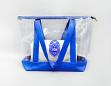 Fashion Sorority Large Clear Tote Bag #MFB1047 - Multiple Colors (PC)