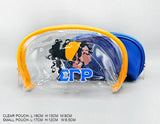 Fashion Cosmetic Pouch W/Graphic Print #MFB1049 - Multiple Colors (PC)
