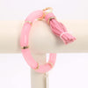 Bamboo Bracelet & Tassel Keychain #MKH25 - Multiple Colors (PC)