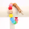 Ball Bracelet & Tassel Keychain #MKH45 - Multiple Colors (PC)