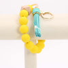 Ball Bracelet & Tassel Keychain #MKH45 - Multiple Colors (PC)