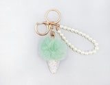 Fashion Fur Keychain Accessory #MKY1700 - Multiple Colors (PC)