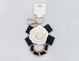 Fashion Flower Keychain #MKY1703 - Multiple Colors (PC)