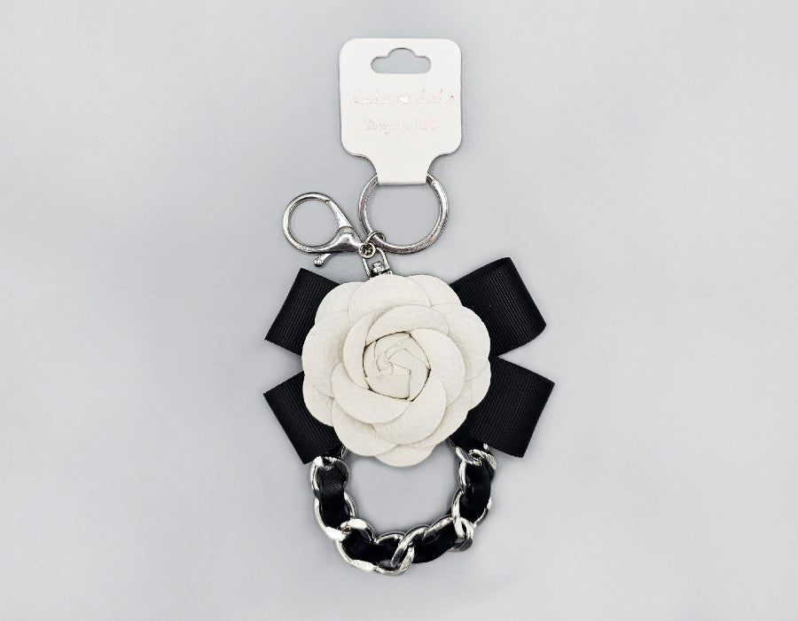 Fashion Flower Keychain #MKY1703 - Multiple Colors (PC)