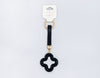 Fashion Rhinestone Clover Keychain #MKY1717 - Multiple Colors (PC)