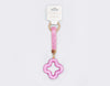Fashion Rhinestone Clover Keychain #MKY1717 - Multiple Colors (PC)
