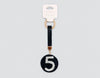 Fashion Rhinestone "5" Keychain #MKY1720 - Multiple Colors (PC)