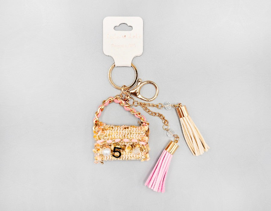 Fashion Mini Purse Keychain #MKY1728PK (PC)