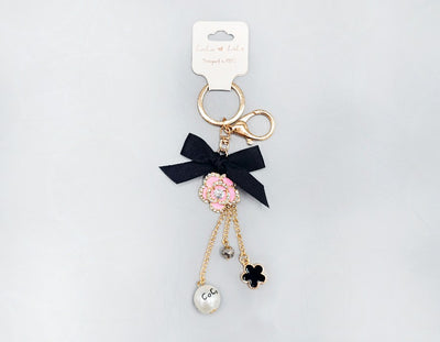 Fashion Flower Keychain #MKY1729 - Multiple Colors (PC)