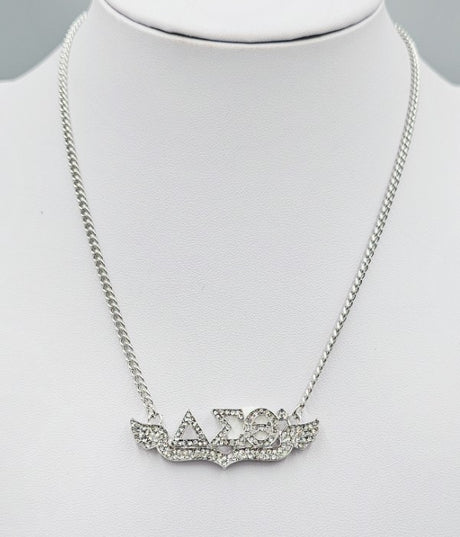 Fashion Sorority Rhinestone Necklace #MN1678 - Multiple Colors (PC)