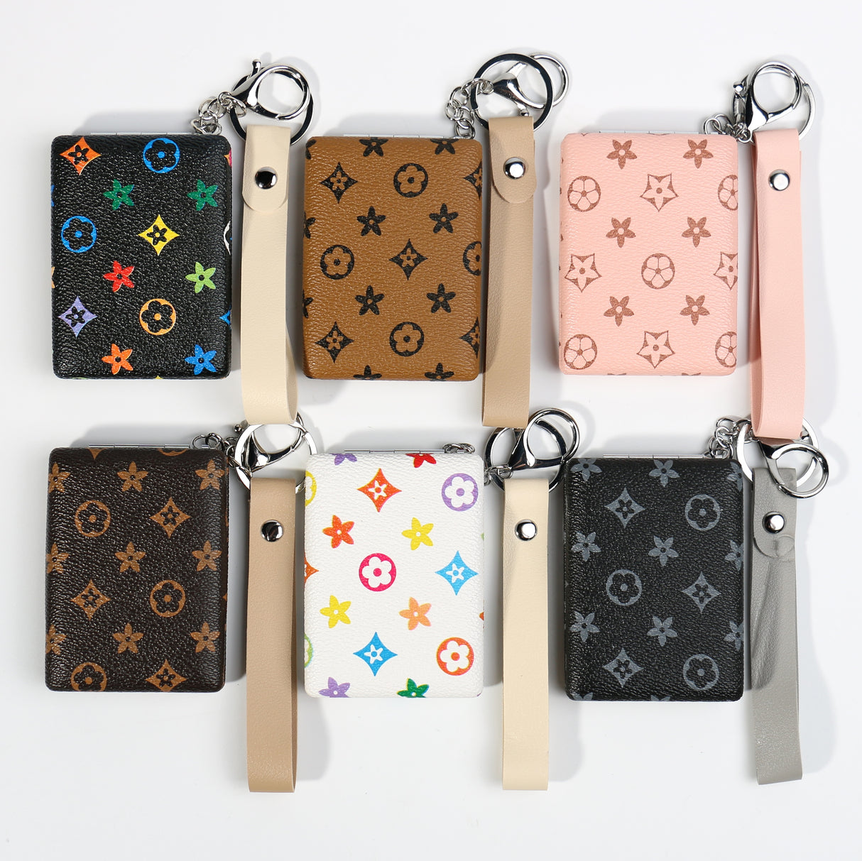 Fashion Cosmetic Mirror Keychain #MRRDZ001 (12PC)