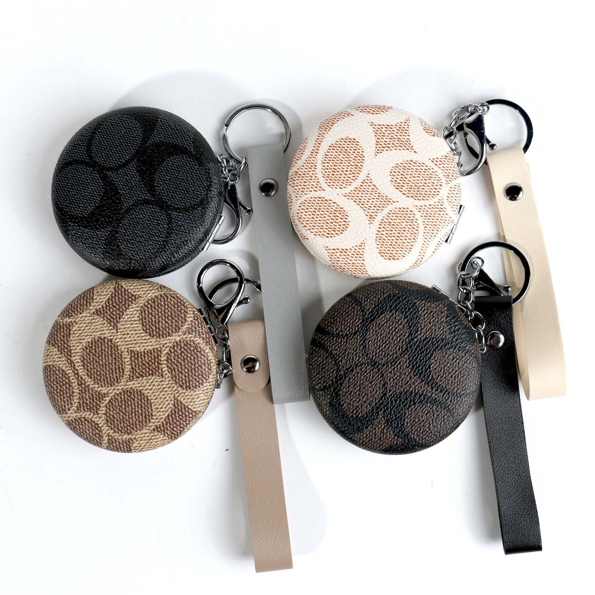 Fashion Cosmetic Mirror Keychains #MRRDZ005 (12PC)