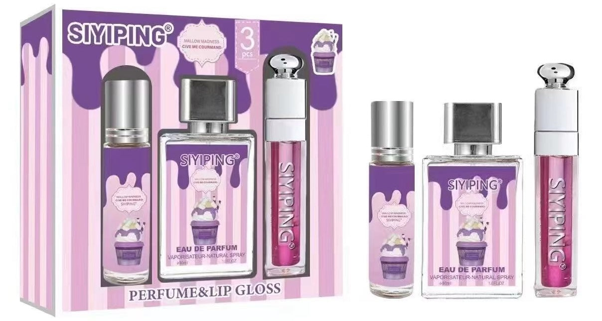 Perfume and Lipgloss Set #Mallow Madness (1Pack)