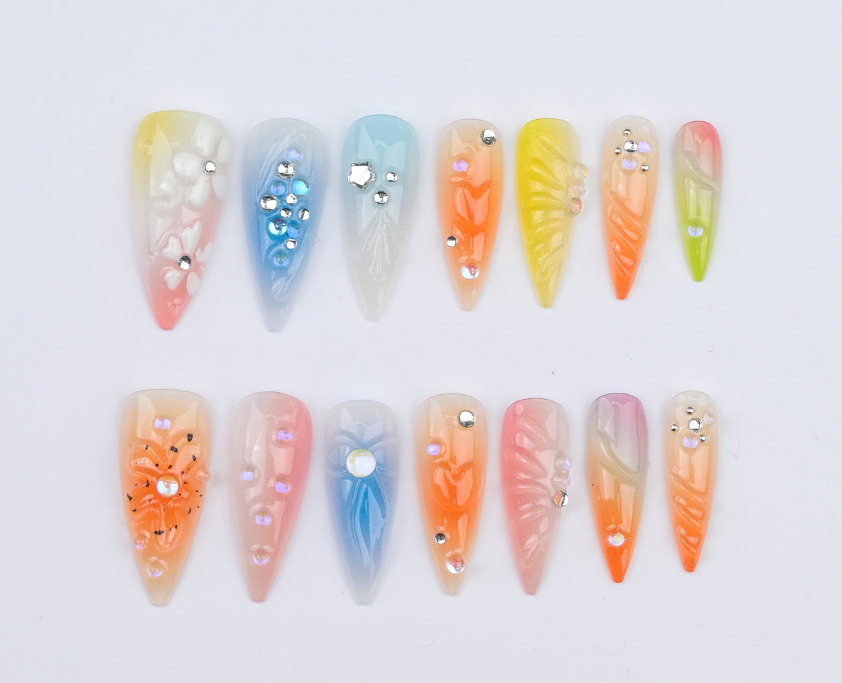 Nails Alive Handcrafted Press-On Nails (PC)