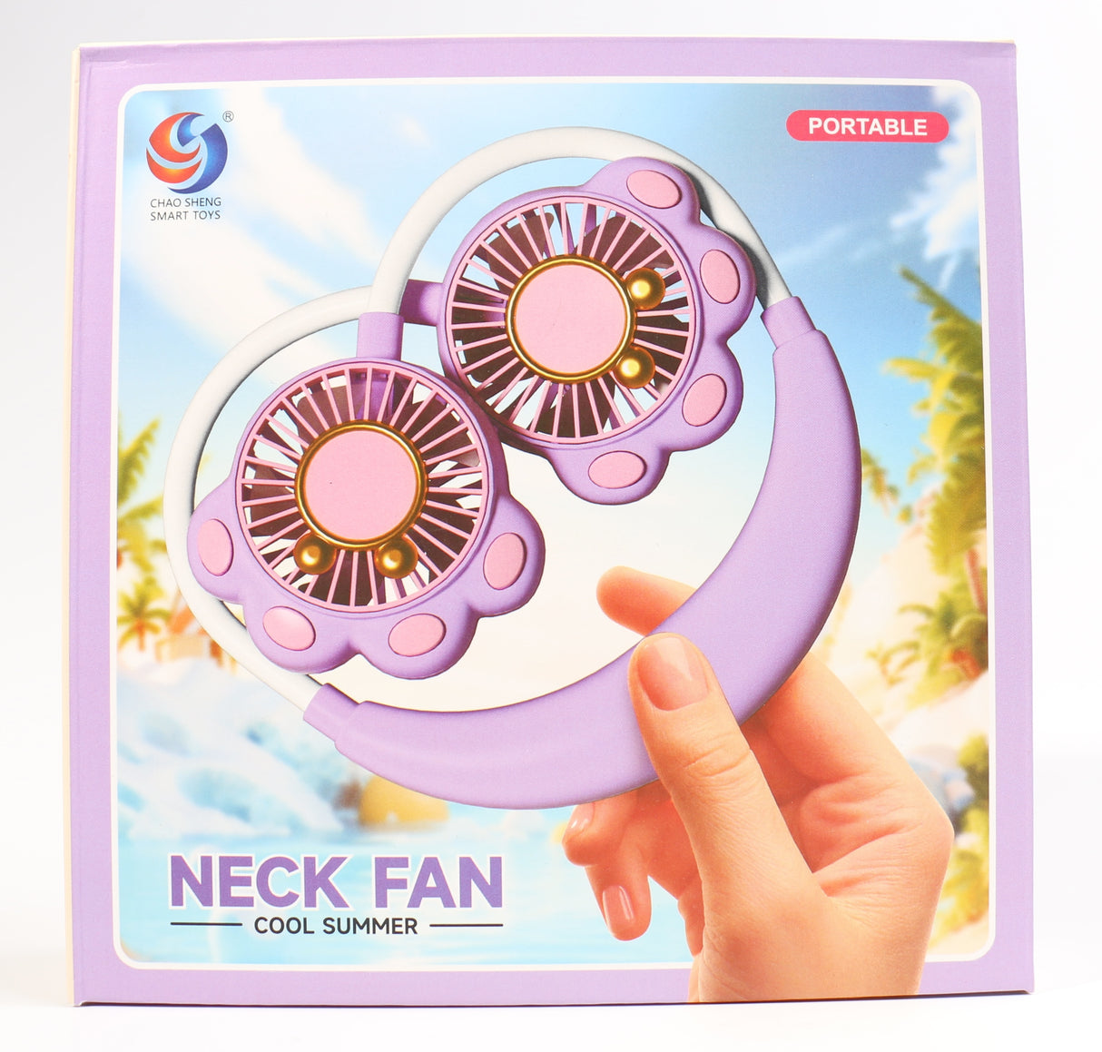 Battery Powered Neck Fan #NFAN001LV (PC)