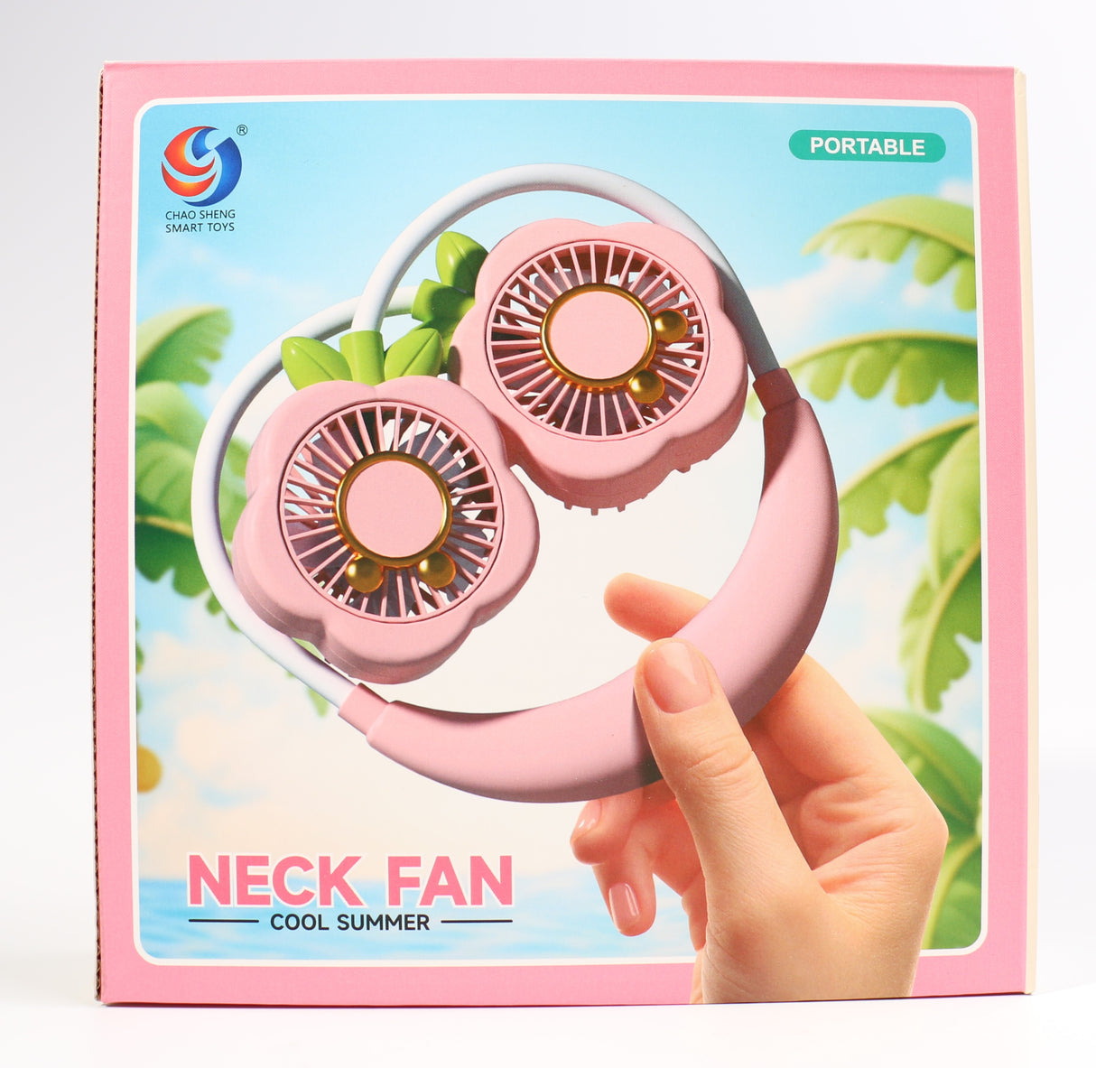 Battery Powered Neck Fan #NFAN001PK (PC)