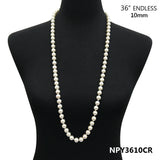 Fashion Pearl Necklace #NPY3610 - Multiple Colors (PC)