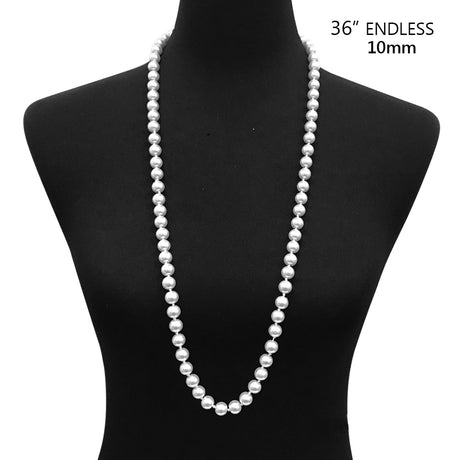 Fashion Pearl Necklace #NPY3610 - Multiple Colors (PC)