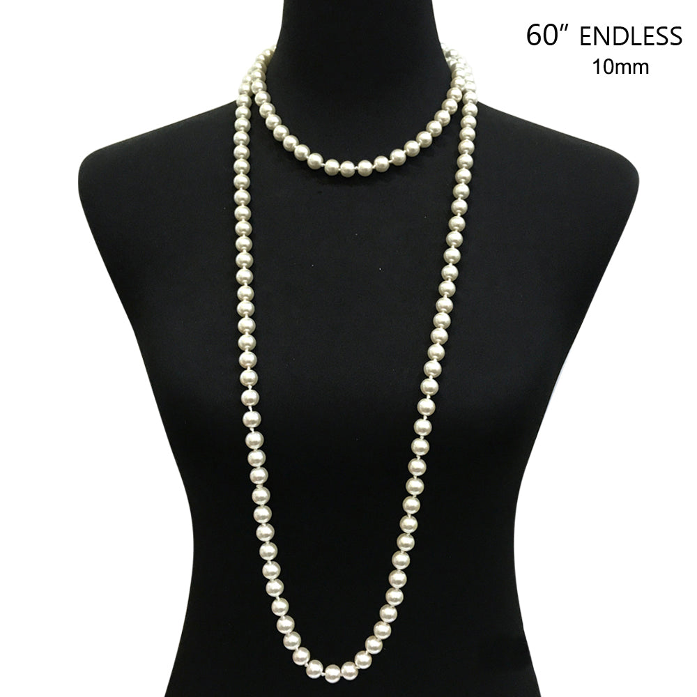 Fashion Pearl Necklace #NPY6010CR (PC)