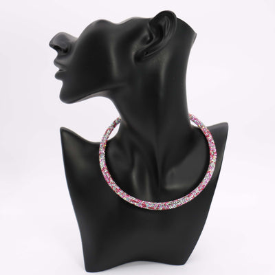 Rhinestone Necklace #ONG - Multiple Colors (PC)