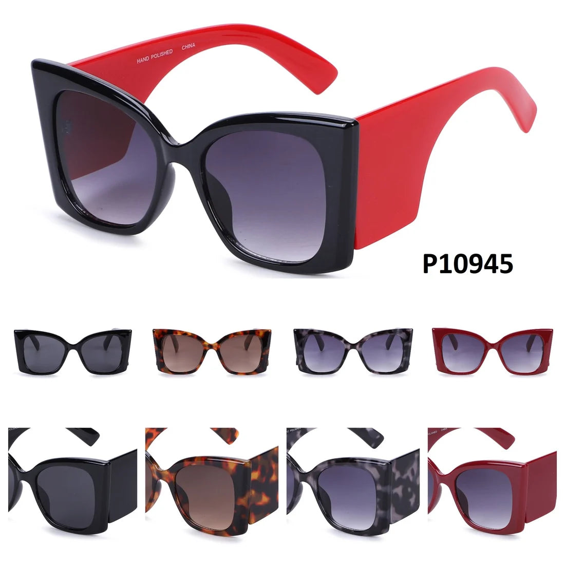 Wholesale Fashion Sunglasses #P10945 (12PC)