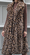 Fashion Winter Long Coat #P6172 - Cheetah (PC)