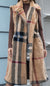 Fashion Winter Long Coat #P6173 - Tan (PC)