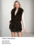 Fashion Fur Sleeveless Sweater #P6203 Brown L/XL (PC)