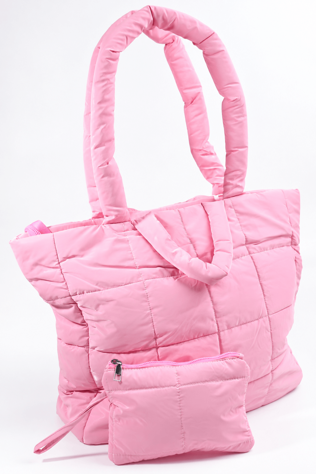 Shiny Puffer Bag #PFBG-002PK (PC)