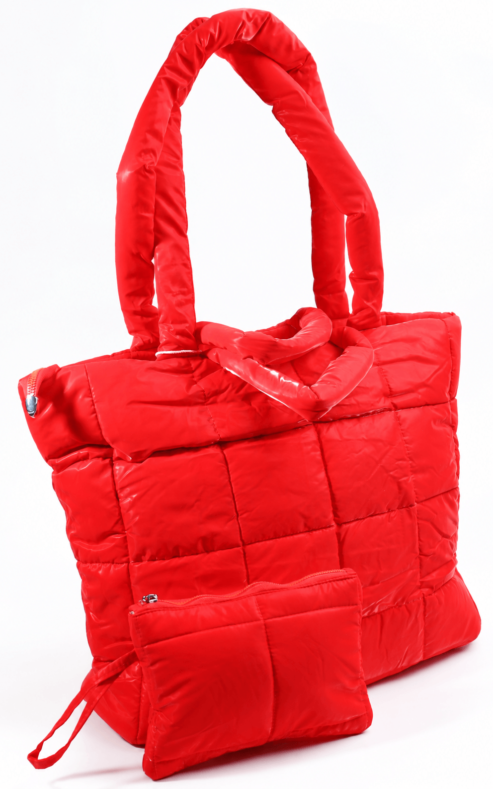 Shiny Puffer Bag #PFBG-002RD (PC)