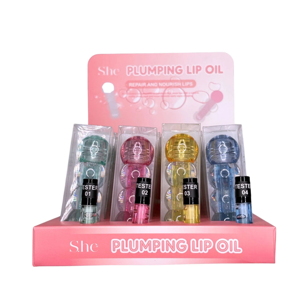 She Plumping Lip Oil #PL1059 (24PC)