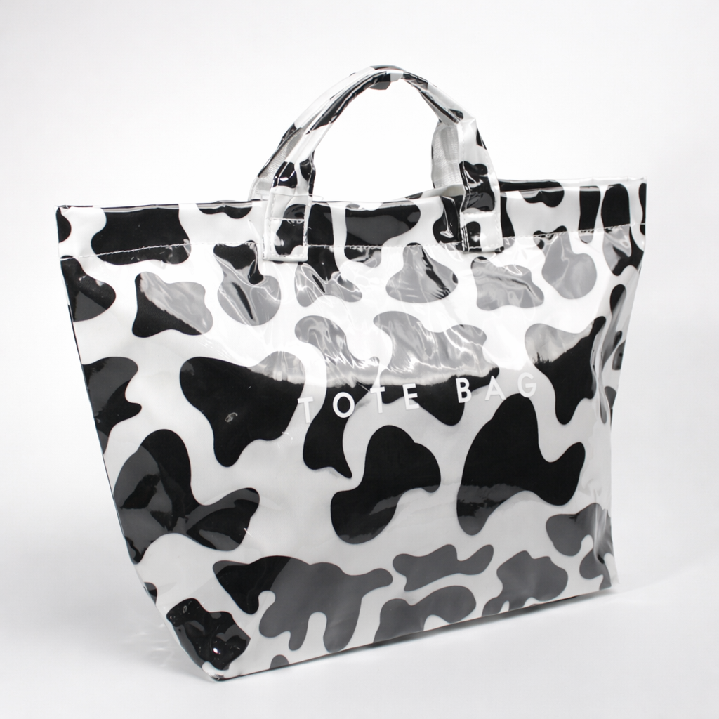 Fashion Laminated Tote Bag #PLTOTECOW (PC)