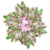 Fashion Design Rhinestone Brooch #PQ3081 - Multiple Colors (PC)