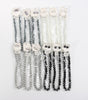 Fashion Thick Pearl Dozen Necklace Set #PRL2001GR Gray Mix (12PC)