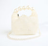 Fashion Pearl Shoulder Bag #PRLBAG02 White (PC)