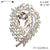 Fashion Design Rhinestone Brooch #PY12028 - Multiple Colors (PC)