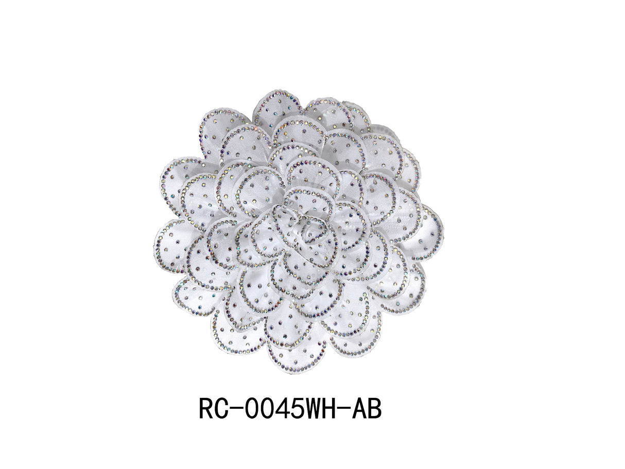 Flower Brooch #DSBRC01- Multiple Colors (PC)