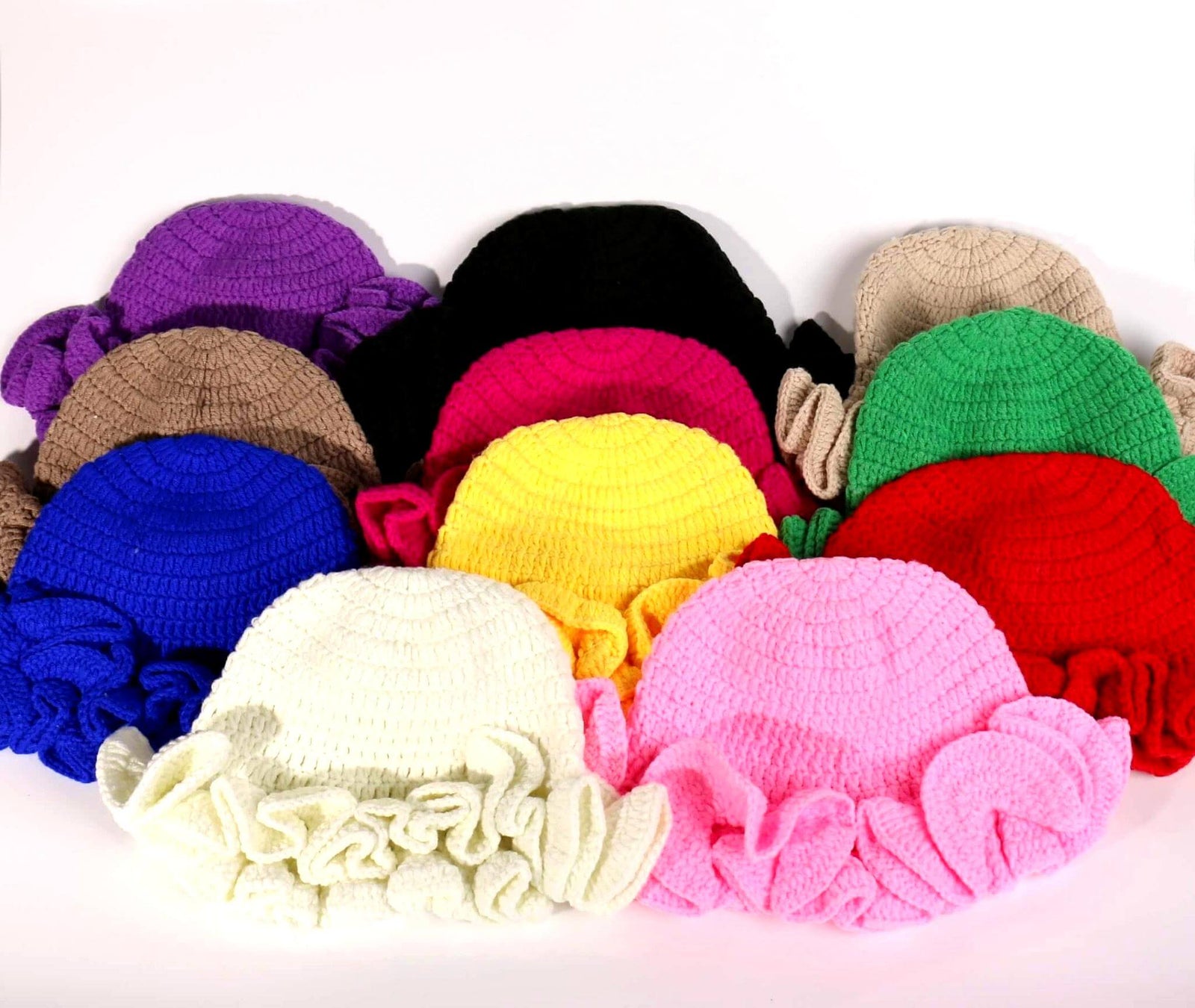 Fashion Ruffle Hat #RF10