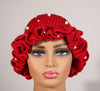 Fashion Pearl Ruffle Hat #RFPRL10