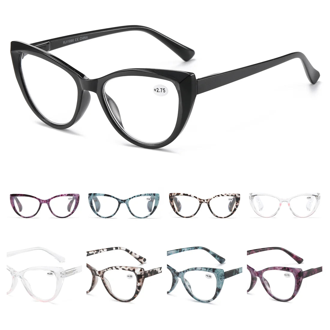 Wholesale Fashion Reading Glasses #RJ11096 (12PC)