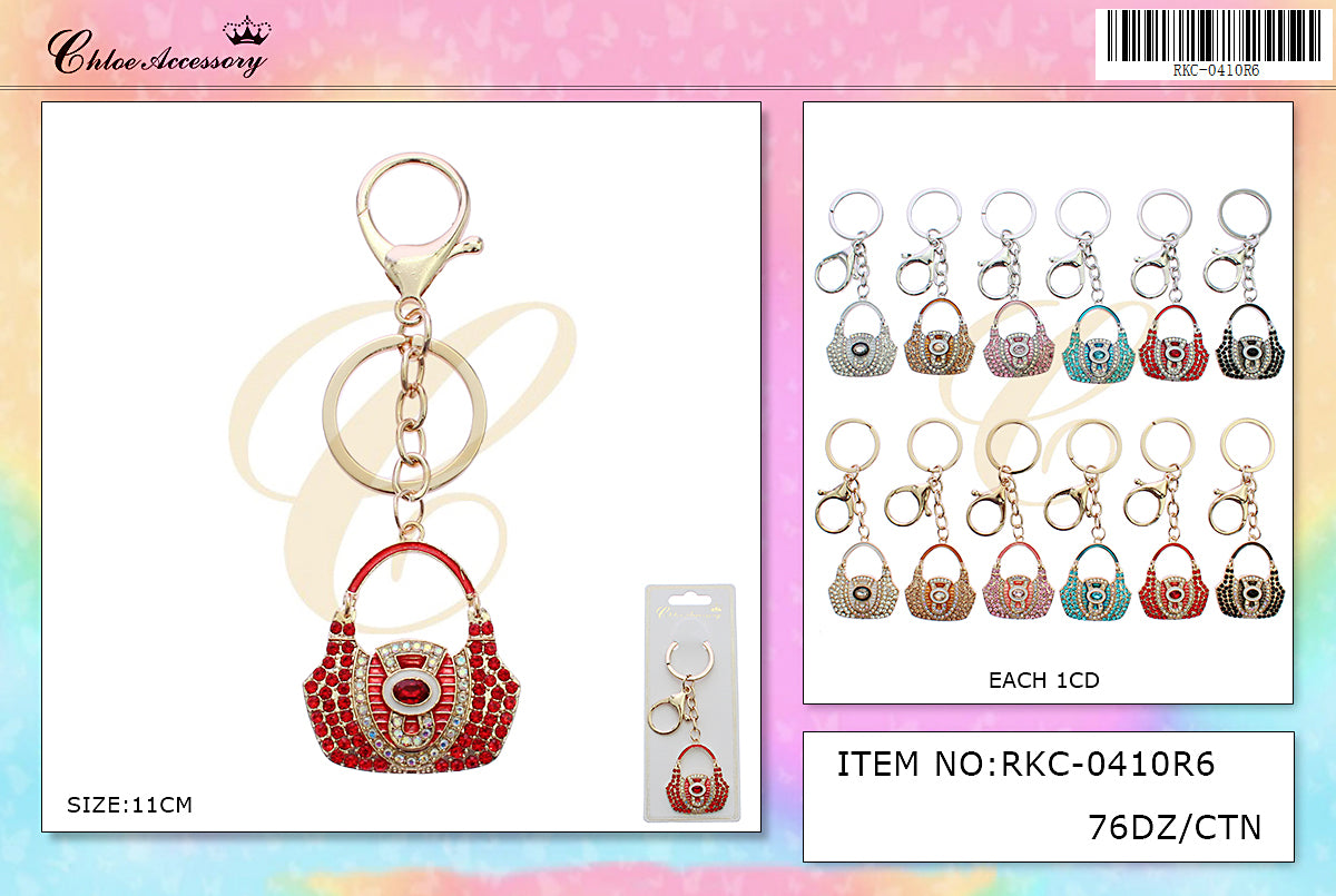 Design Keychains by the Dozen  #RKC-0410R6 (12PC)